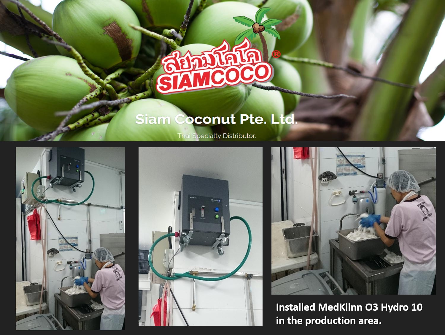 Siam Coconut Pte Ltd Production Area